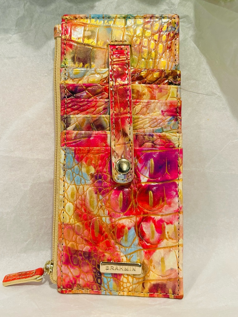 Brahmin Happy Hour Credit Card Wallet